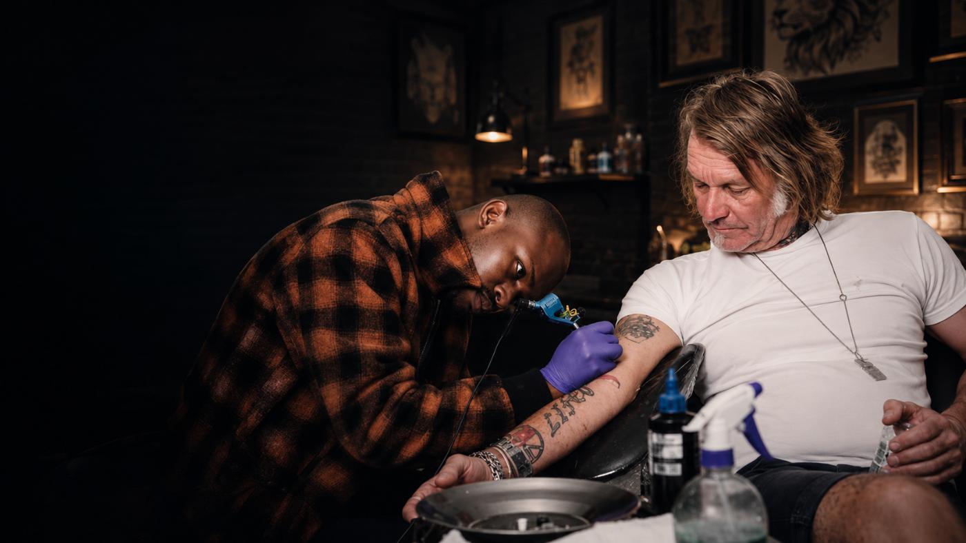 Unlimited Tattoo Studio consultation and tattoo artwork in Eswatini
